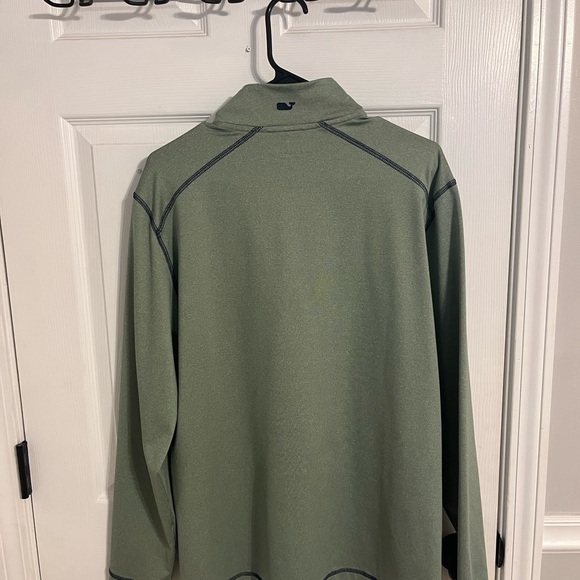 Vineyard Vines Performance Green Golf Pullover - Picture 5 of 5